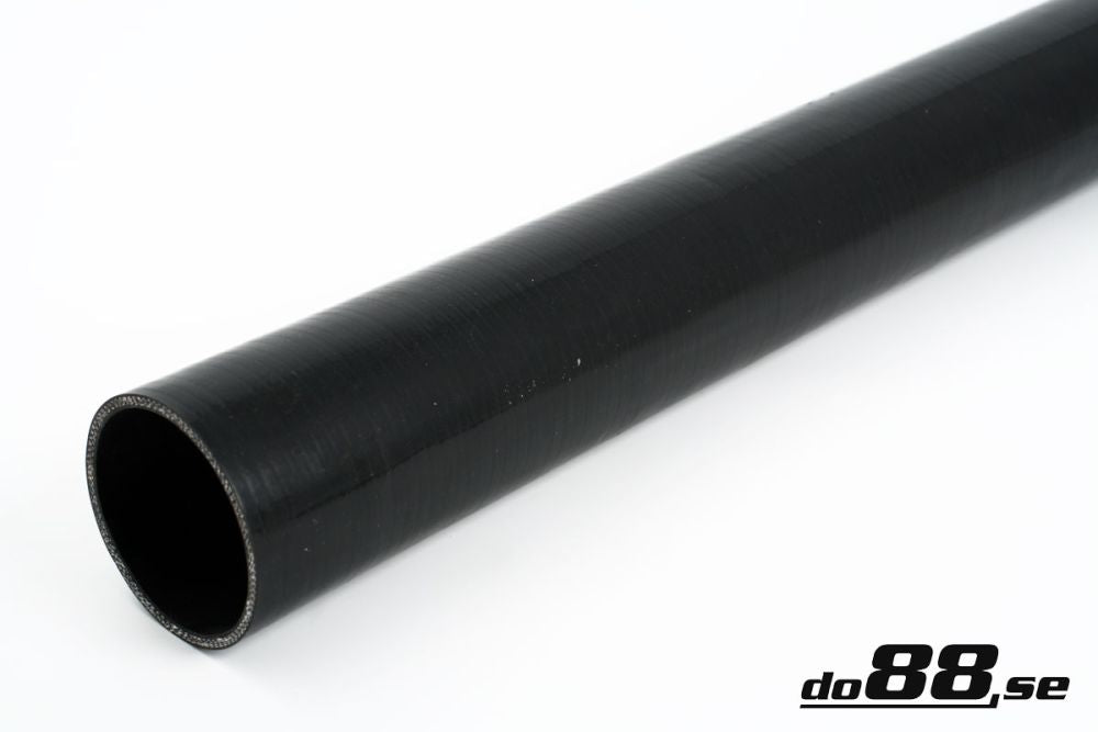 DO88 SL83 Silicone Hose Black straight length 3,25'' (83mm)