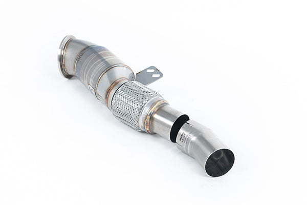 Milltek SSXBM1323 BMW Toyota 4.5Inch Downpipe With 90mm Flex & 100Cspi Race Race (Inc. Supra)