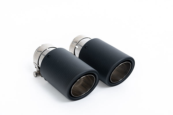 Milltek SSXVW737 Volkswagen Gpf/Opf Back System With Carbon Jet-90 Trims (Inc. Polo)