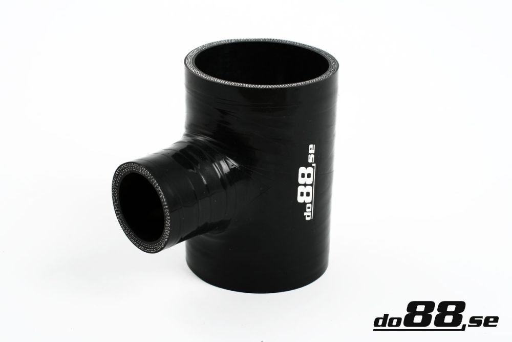 DO88 ST63-51 Silicone Hose Black T 2,5'' + 2'' (63+51mm)