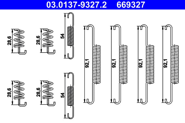 FERODO FSB4060 Parking Brake Brake Shoe Set