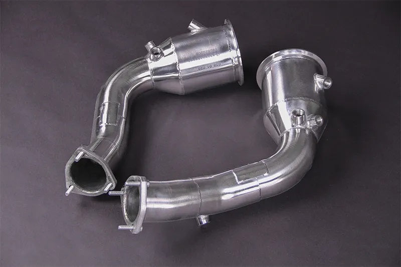 Capristo 02AU01903039 Audi RS6/7 (C8) + S5 (D5) 250 Cell Catted Downpipes (with OE OPF/GPF)