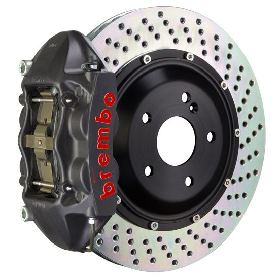 Brembo 2P-.8048A (R) 4-Piston Cast Monobloc Calipers 345x28mm (13.6'') 2-Piece Discs Brake Disc