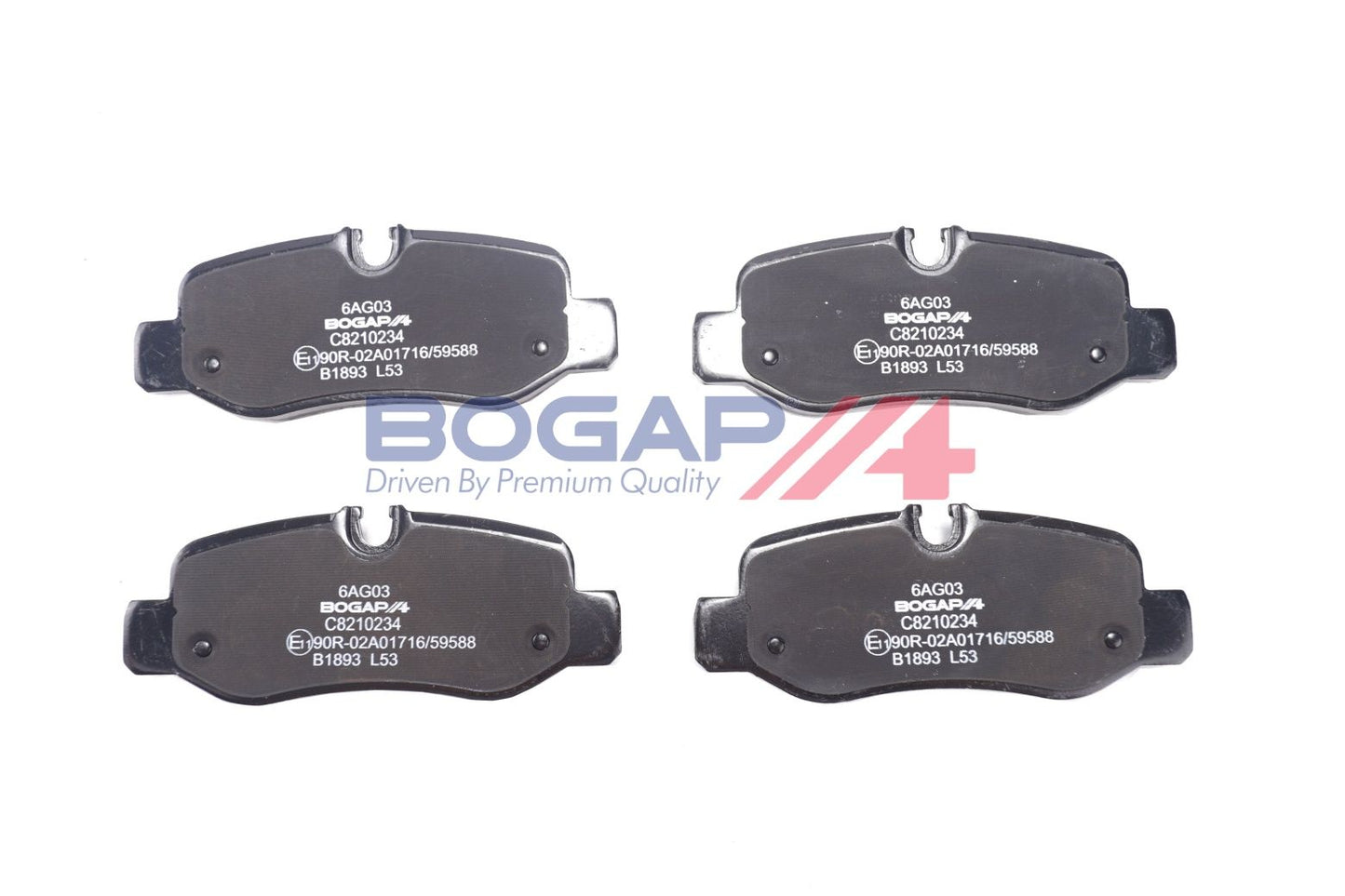 BOGAP C8210234 Brake Pad Set, Disc Brake | ML Performance Car Parts