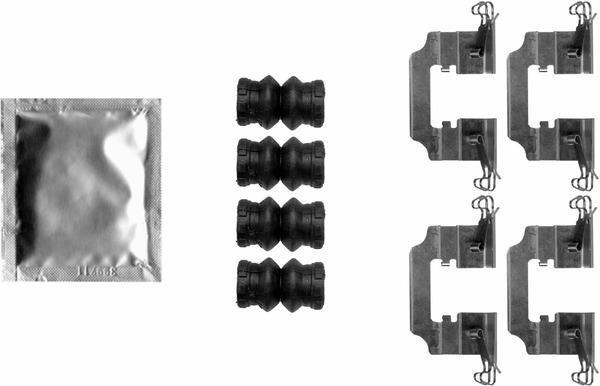 TEXTAR 82546800 Brake Pad Fitting Kit