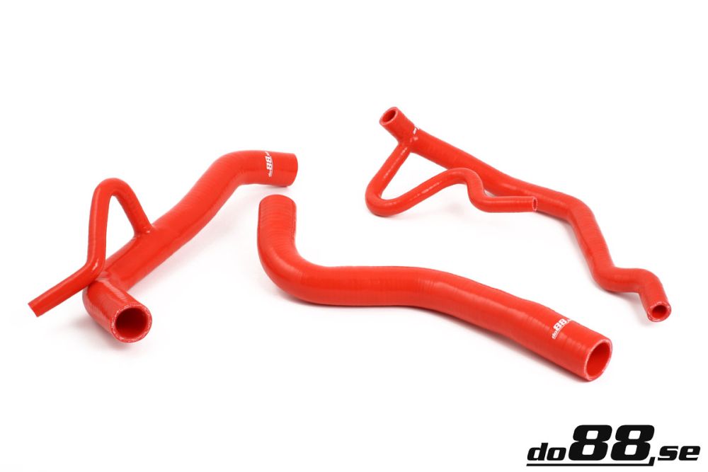 DO88 do88-kit10R Volvo 940 Turbo 92-98 Coolant hoses Red