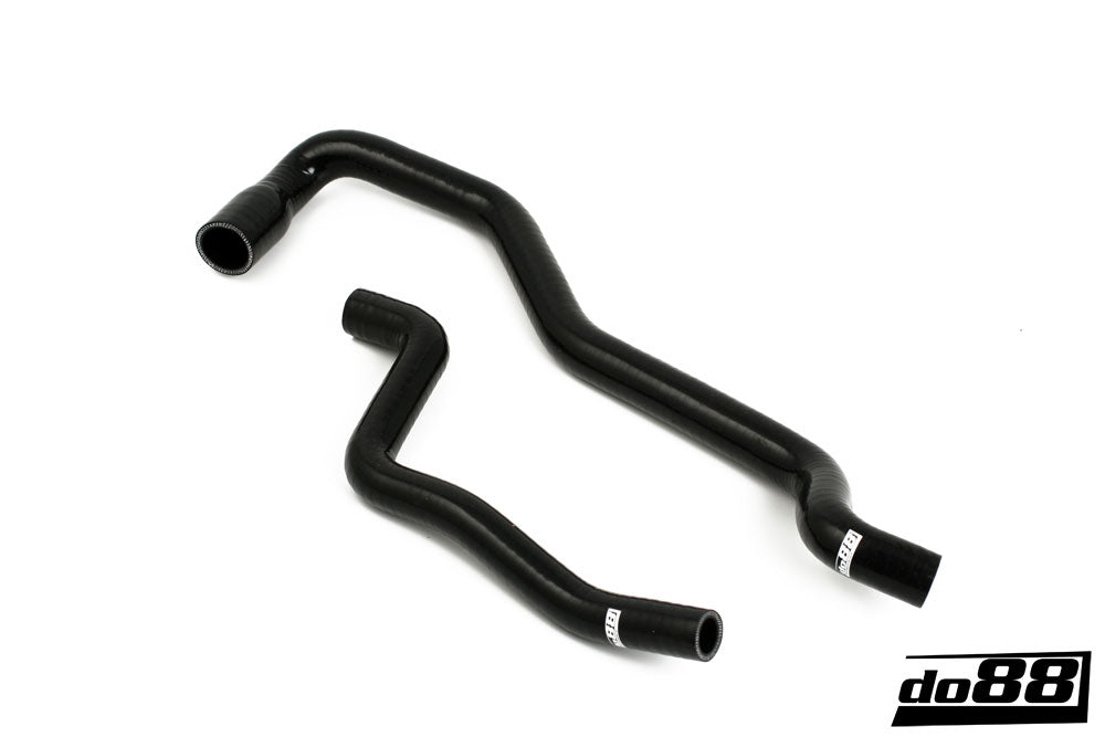 DO88 do88-kit122S SAAB 9-5 98-10 Heater hoses for cars without water valve Black