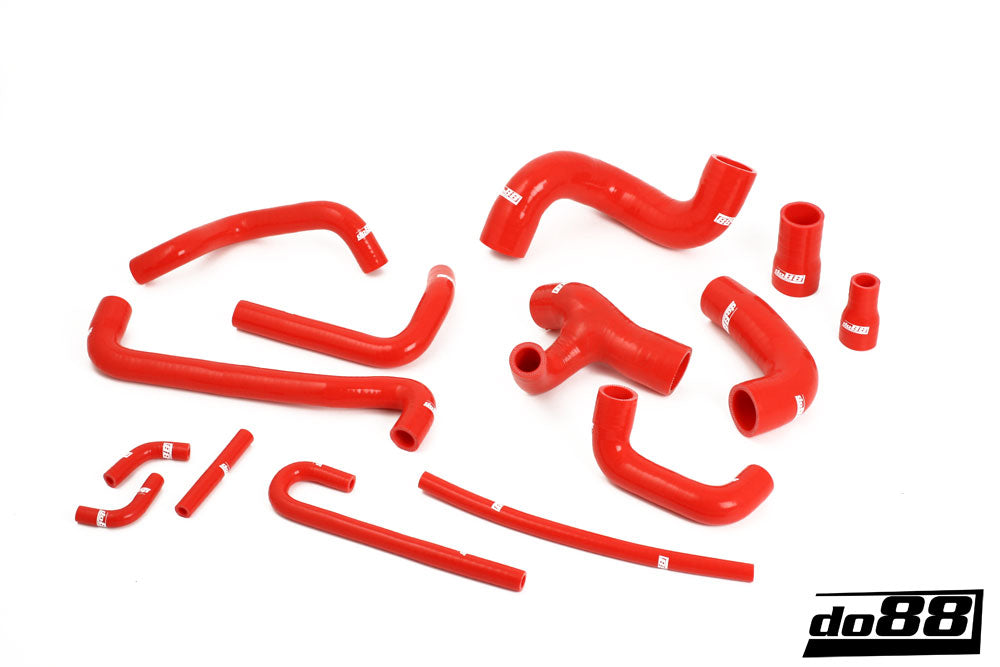 DO88 do88-kit130R BMW M3 E30 Coolant hoses Red