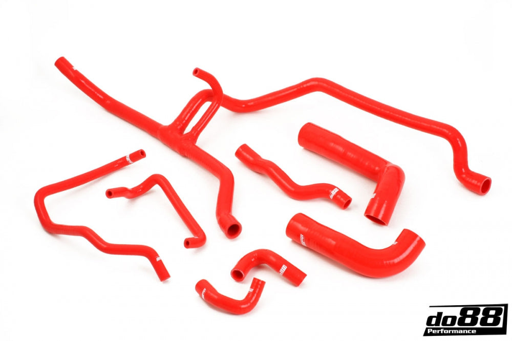 DO88 do88-kit175R BMW 320 325 E36 1990-1996 Coolant hoses Red