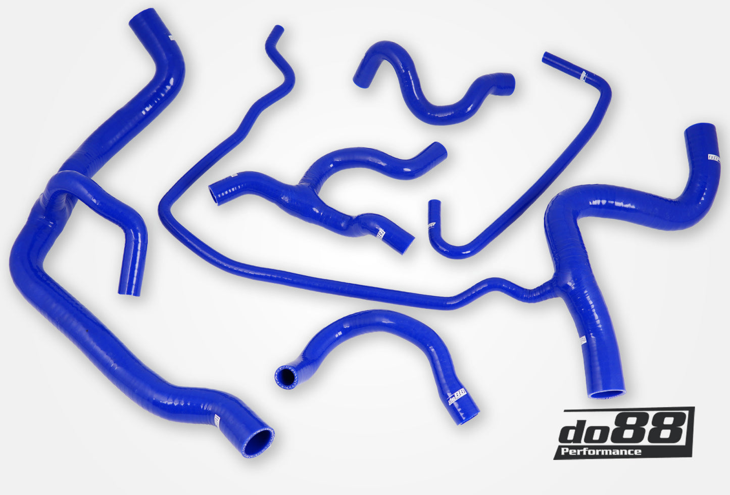 DO88 do88-kit217B SAAB 9-5 2.0T Turbo4 / Turbo4 BioPower 2010-2011 Coolant hoses Blue