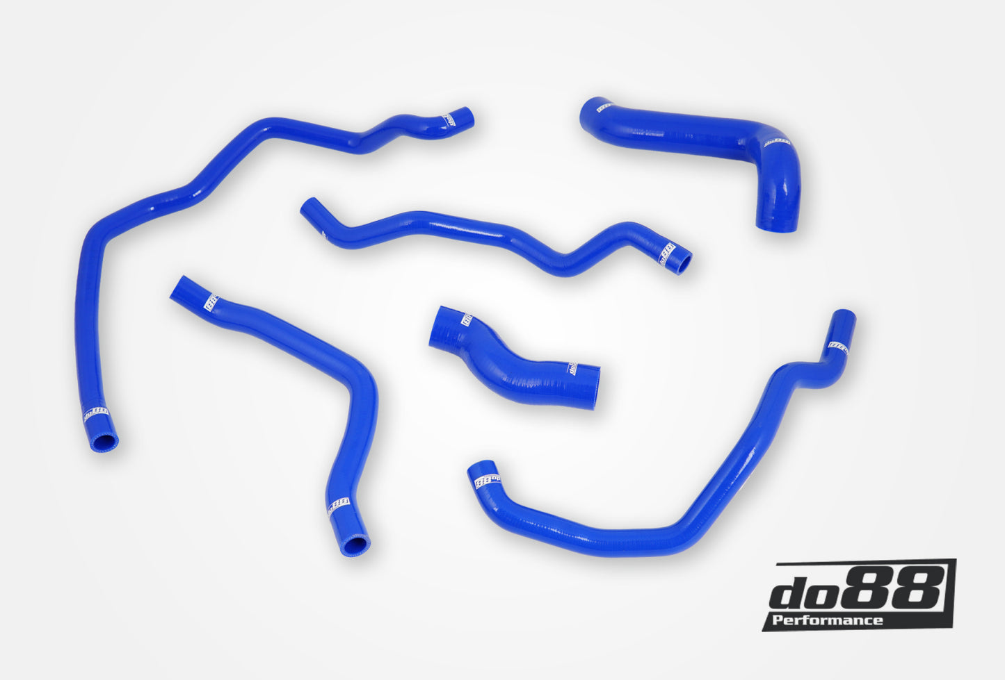 DO88 do88-kit219B BMW 320 323 325 328 330 E46 Coolant hoses Blue