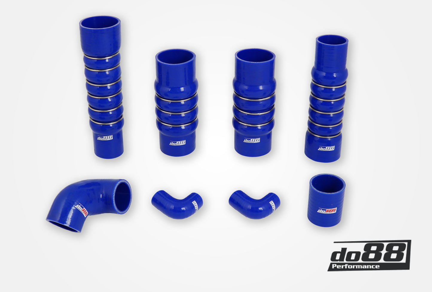 DO88 do88-kit224B Audi RS4 2.7 Bi Turbo Pressure hoses Blue