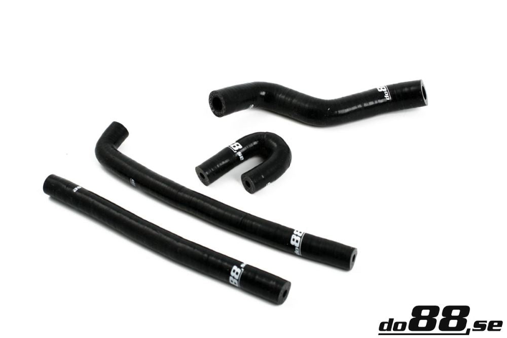 DO88 do88-kit3S SAAB 9-3 2.0T 2003- Solenoid valve & crankvent hoses Black