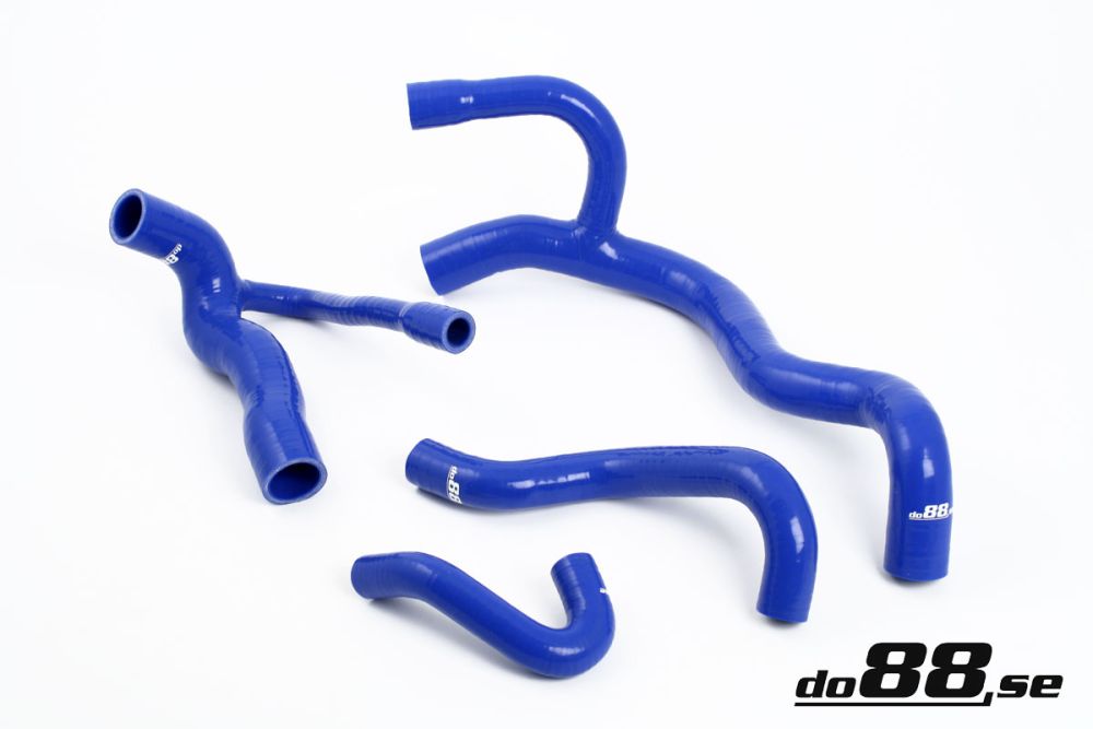 DO88 do88-kit54-ABY-B Audi S2/RS2 ABY ADU 1992-1996 Radiator hoses Blue