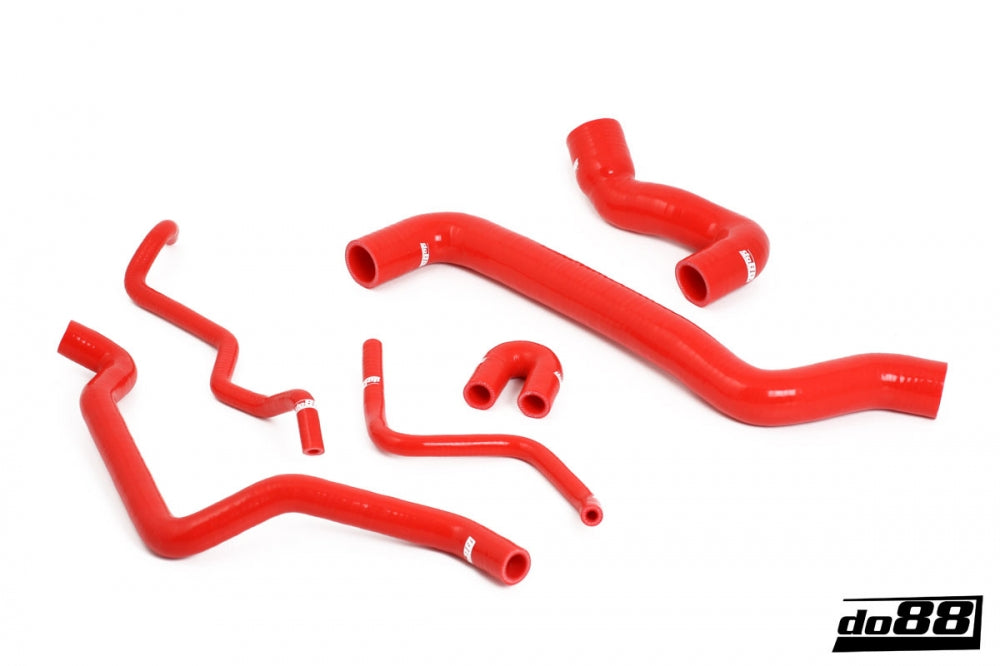 DO88 do88-kit59R SAAB 9-5 02-10 Coolant hoses Red