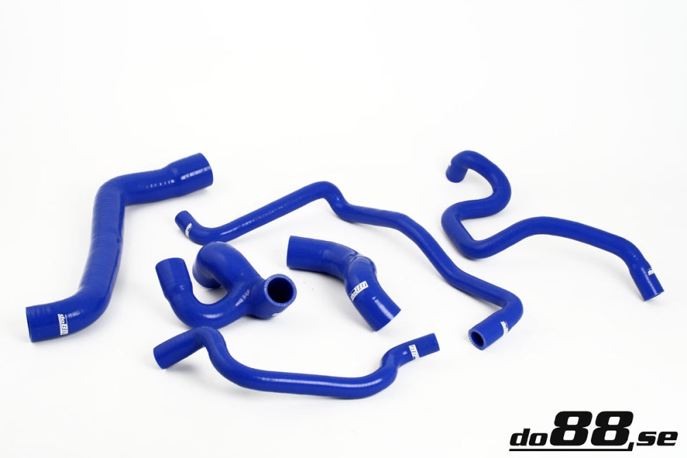 DO88 do88-kit92B Opel Calibra Vectra A Turbo C20LET Coolant hoses Blue