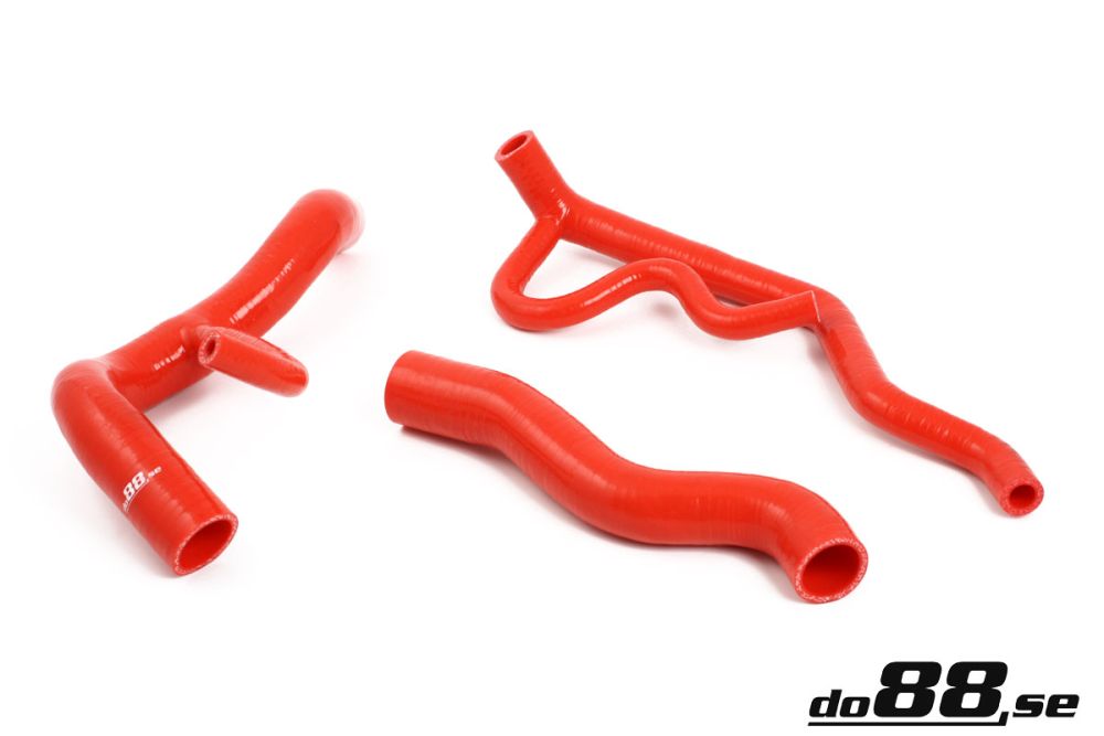 DO88 do88-kit9R Volvo 700/940 Turbo Coolant hoses Red