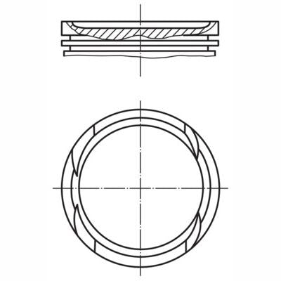 MAHLE 4794702 Piston