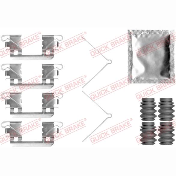 QUICK BRAKE QB109-0113 Disc Brake Pad Accessory Kit