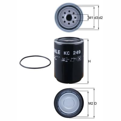 MAHLE KC249D Fuel Filter