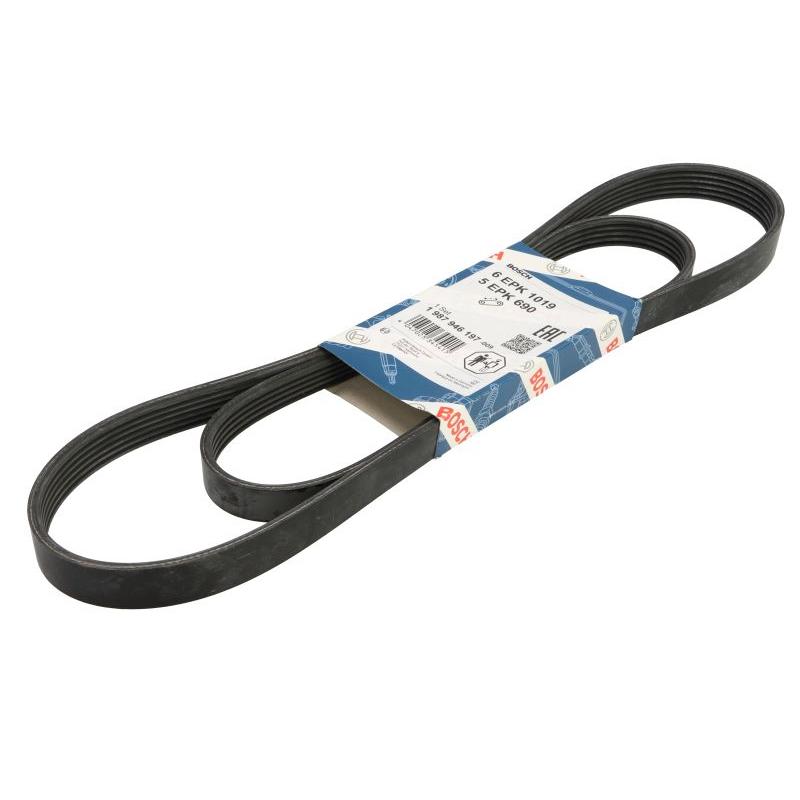 BOSCH 1987946197 V-Ribbed Belt Set