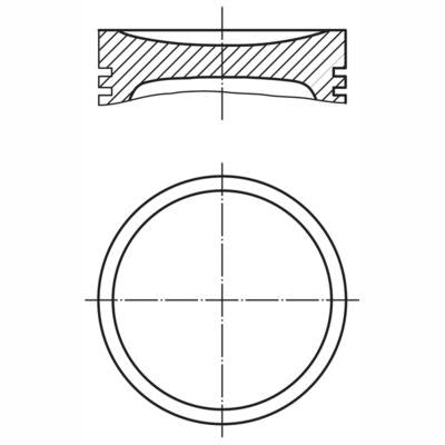 MAHLE 0039400 Piston