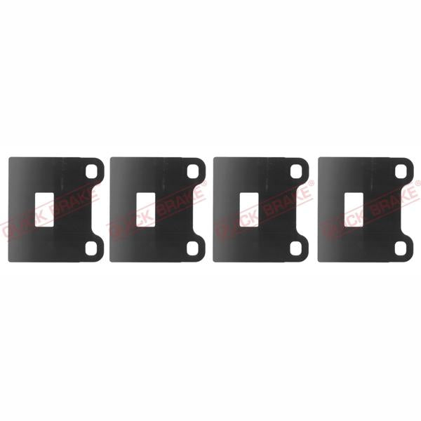 QUICK BRAKE QBW1214 Brake Pad (Back Plate) Anti-Squeal Foil