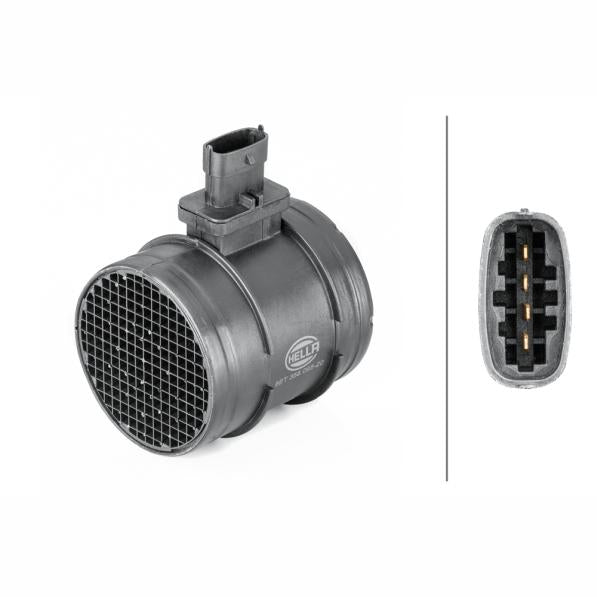 HELLA 8ET358095-201 Mass Air Flow Sensor