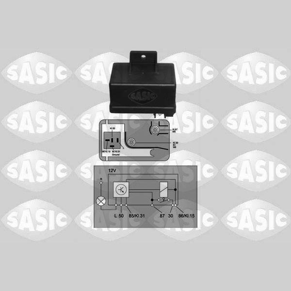 SASIC SAS9314001 Glow Plug System Relay