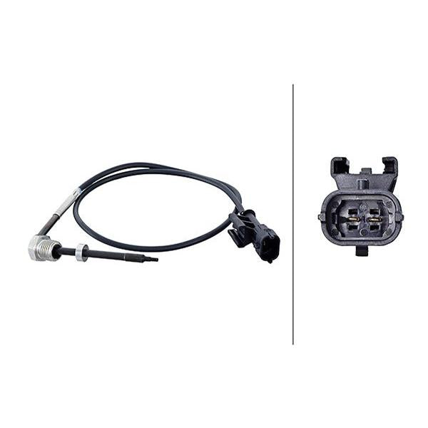 HELLA 181-821 Exhaust Gas Temperature Sensor