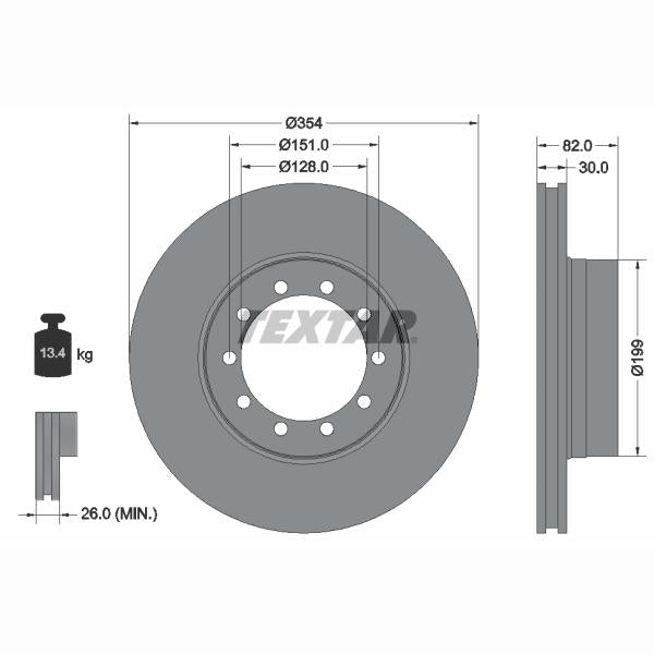 FEBI BILSTEIN FE174245 Brake Disc Splash Guard