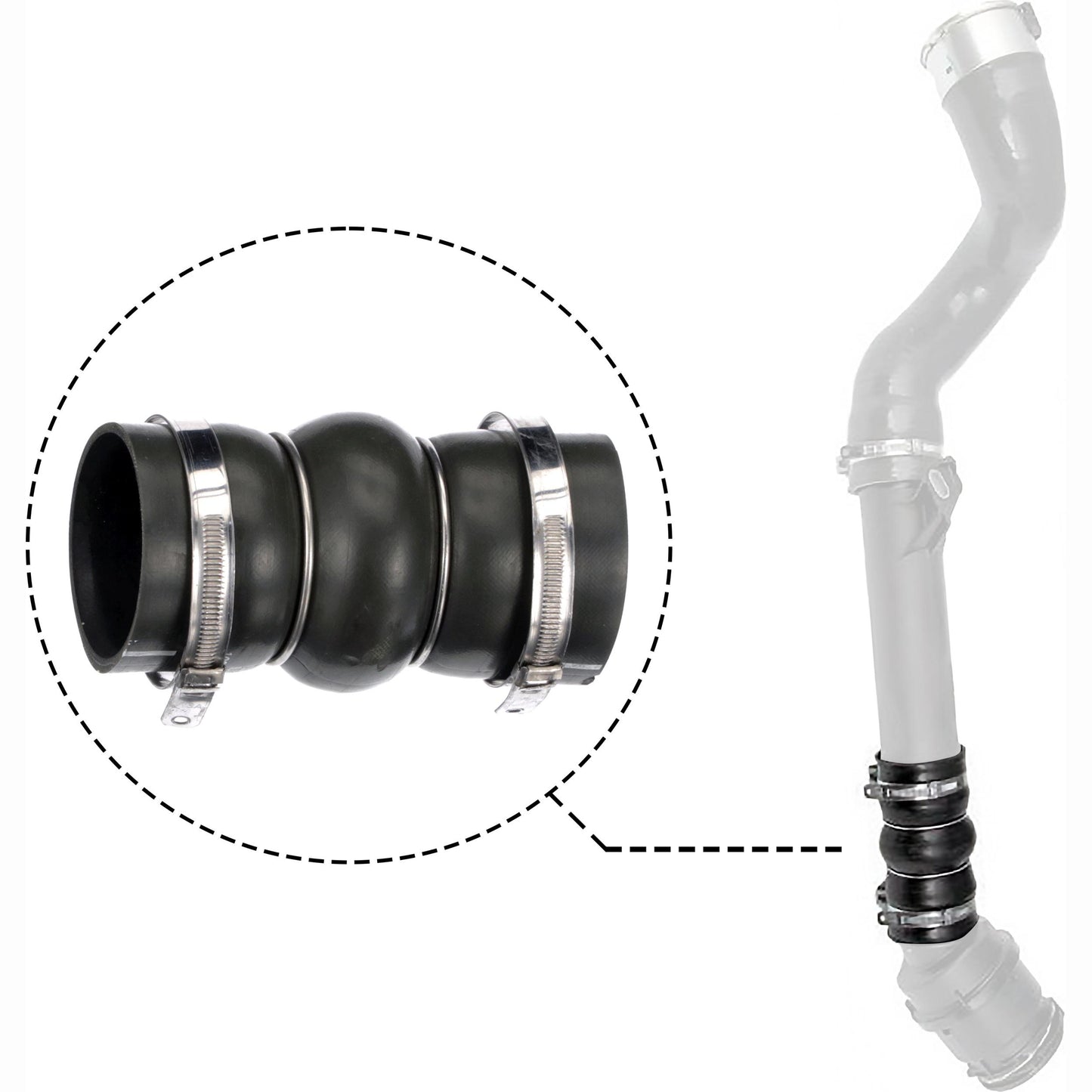 GATES GAT09-1423 Charge Air Hose