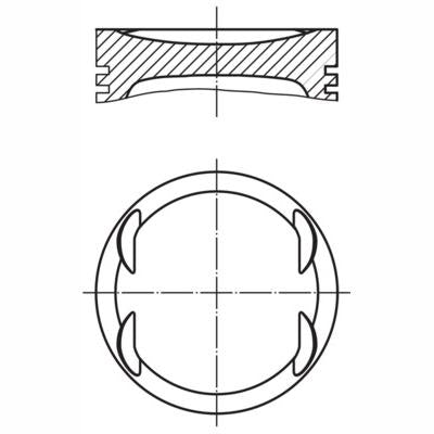 MAHLE 001PI00175001 Piston