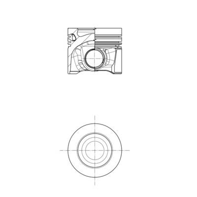 MAHLE 028PI00129001 Piston