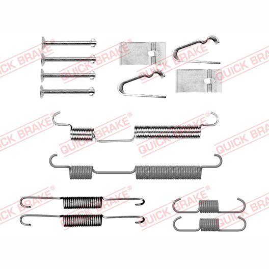 QUICK BRAKE QB105-0054 Brake Shoes Accessory Kit