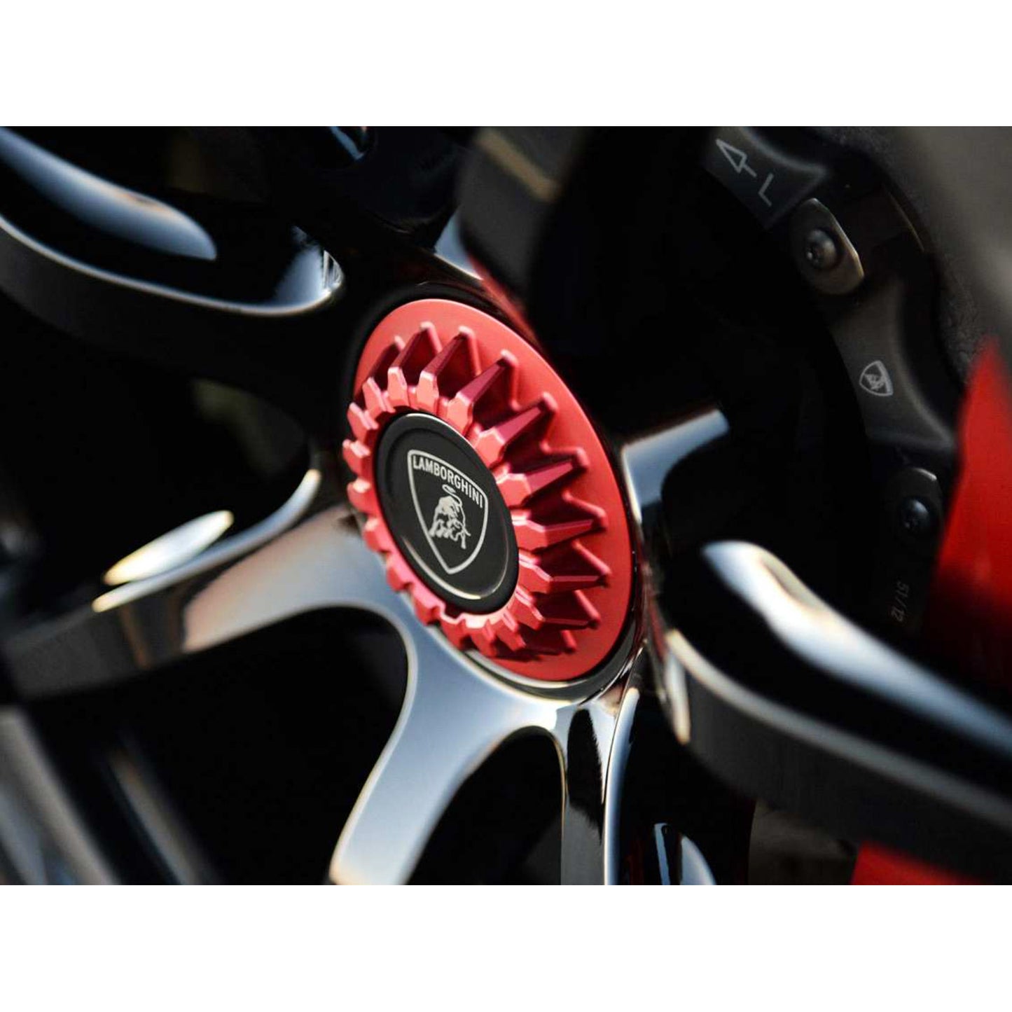 Genuine Lamborghini Center Lock Set (Huracan, Huracan STO & Aventador)