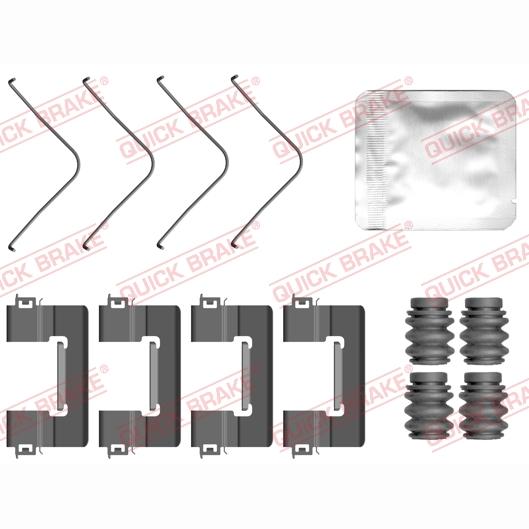QUICK BRAKE QB109-0163 Disc Brake Pad Accessory Kit