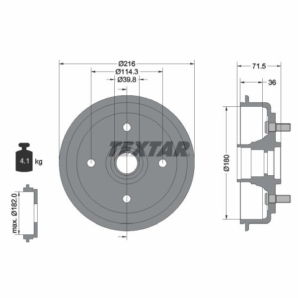 FEBI BILSTEIN FE181776 Brake Caliper