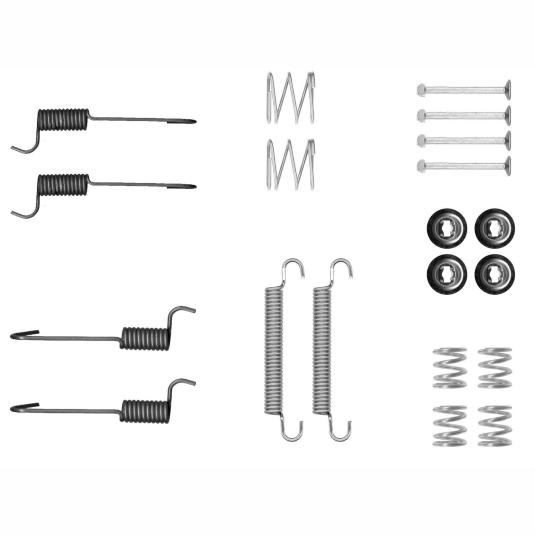 BOSCH 0986487780 Parking Brake Brake Shoe Set