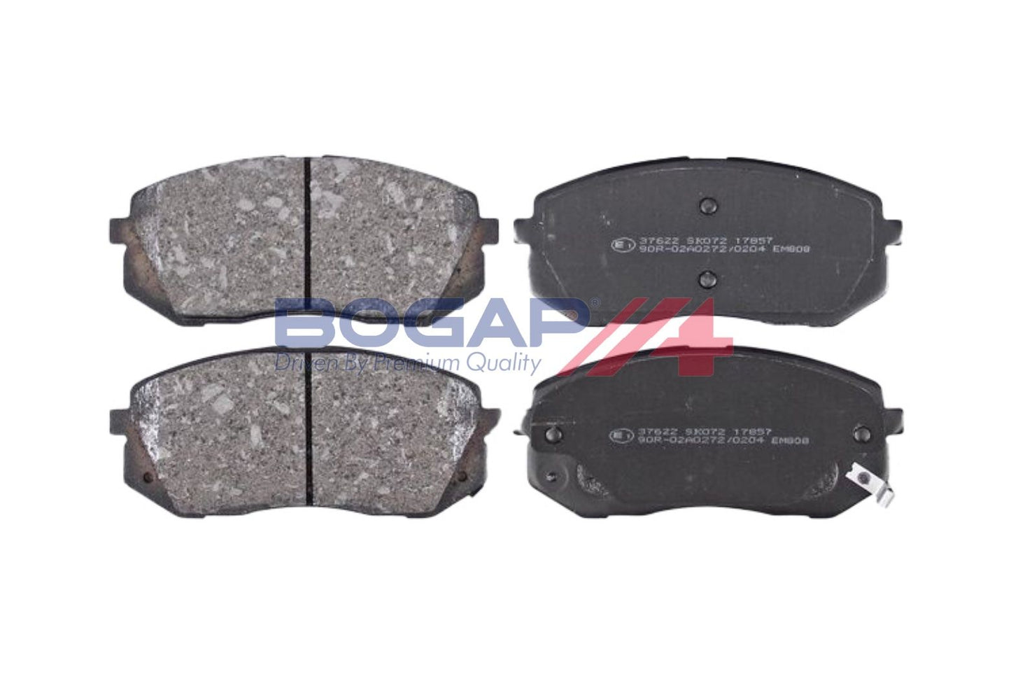 BOGAP Y8210219 Brake Pad Set, Disc Brake | ML Performance Car Parts