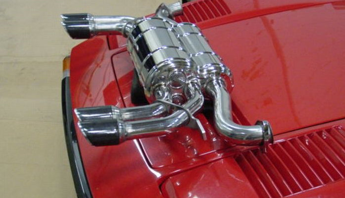 Capristo 02FE05803001 Ferrari 328GTB/S, 308QV, and Mondial 3.2QV FreeFlow Exhaust (Euro Only)
