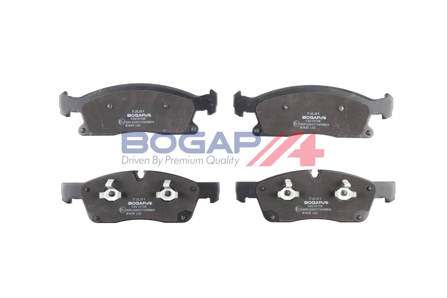 BOGAP C8210108 Brake Pad Set, Disc Brake | ML Performance Car Parts