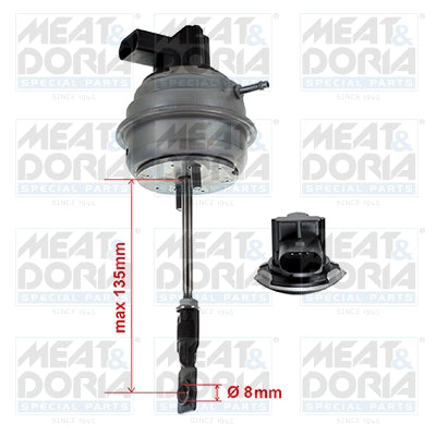 MEAT & DORIA MD64015 Turbocharger