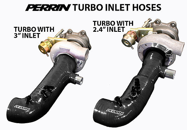 PERRIN PSP-INT-410BK SUBARU WRX & STI 3" TURBO INLET HOSE TIH BLACK