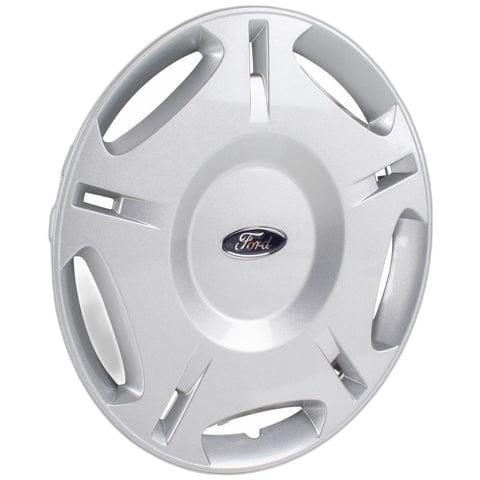 GENUINE FORD 1151368 C-MAX & FOCUS SET OF 4 SILVER COVER TRIMS, FITS 16" STEEL WHEELS