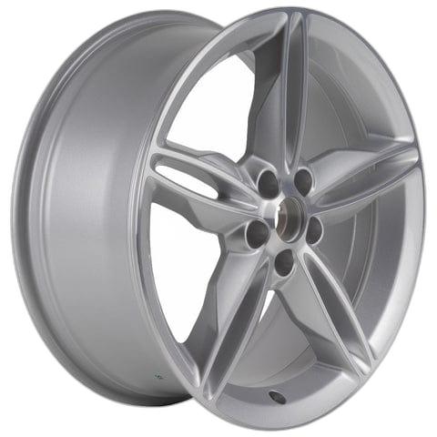 GENUINE FORD 2237406 KUGA ALLOY WHEEL 19" 5 X 2-SPOKE DESIGN, SILVER MACHINED