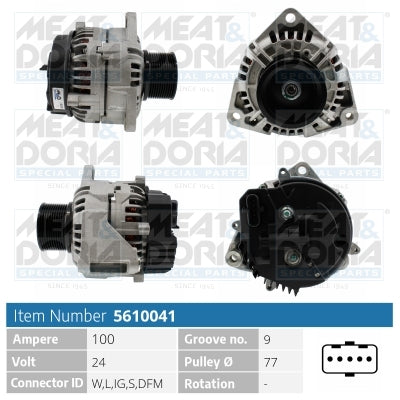 MEAT & DORIA MD5610041 Alternator