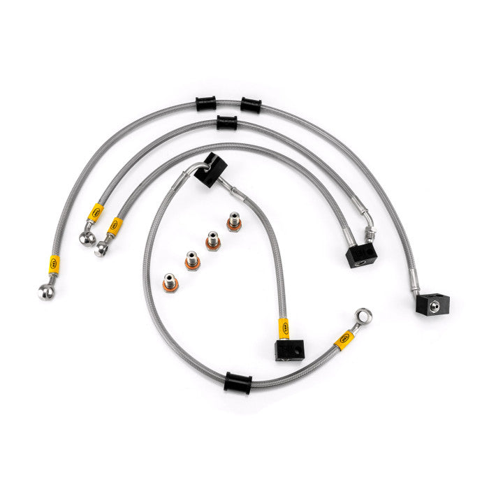 HEL Performance HBF4739 Flexible ABS Replacement Brake Lines Stainless Steel Braided | ML Performance Car Parts
