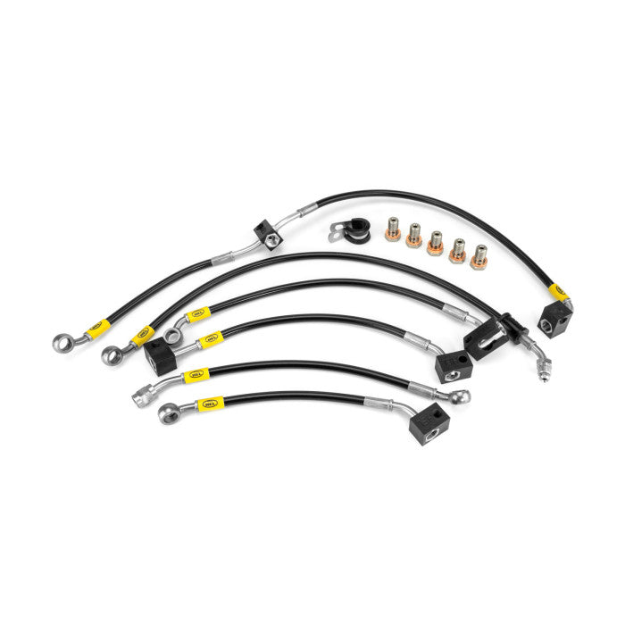 HEL Performance HBF2033 Flexible ABS Replacement Brake Lines Stainless Steel Braided | ML Performance Car Parts