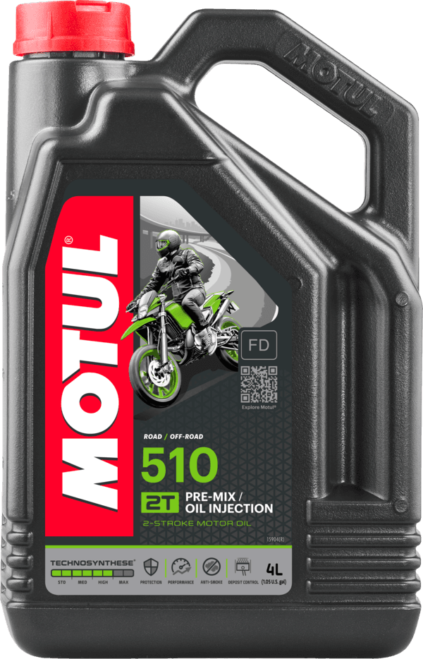 MOTUL 5102T4L104030 2-Stroke Engine Oil
